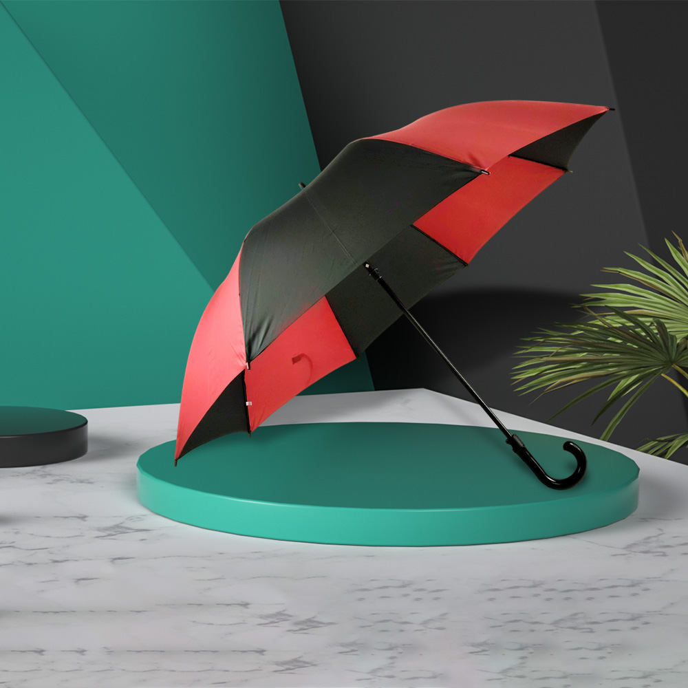 雙色拼接高爾夫傘